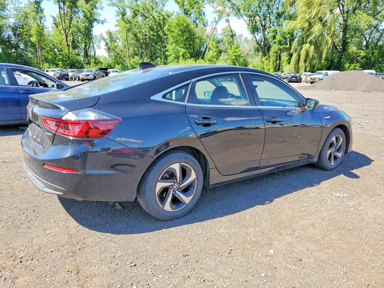 2022 Honda Insight VIN 19XZE4F58NE004220 COPART salvage auction — Mechanical, CT - CERT OF TITLE-REBUILT SALVAGE, sold $4,950 on 2026-07-09 (photo 3)