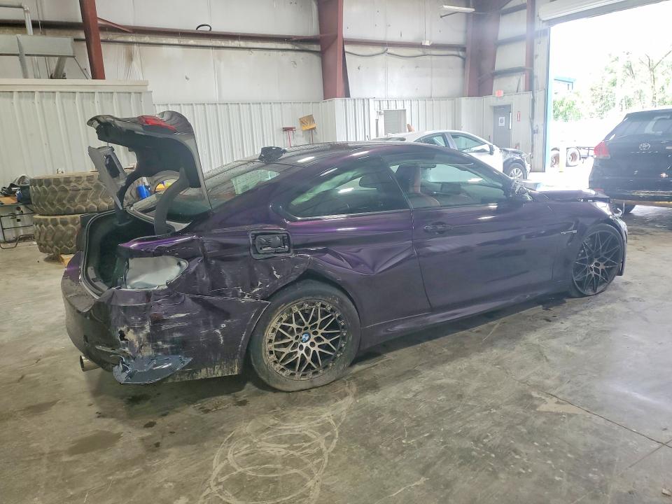 2015 BMW M4 VIN WBS3R9C50FK334016 COPART salvage auction — FRONT END, Ny - Mv-907A Salvage Certificate, sold $13,600 on 2026-07-13 (photo 3)