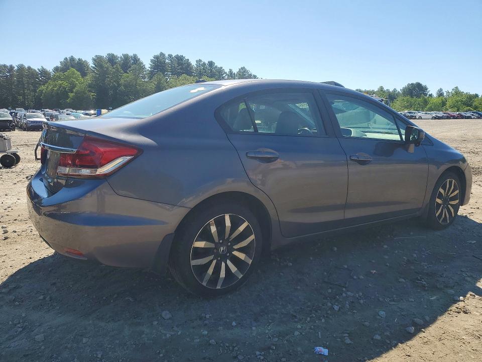 2015 Honda VIN 19XFB2F99FE243327 COPART salvage auction — MINOR DENT/SCRATCHES, Ma - Cert Of Title-Parts Only Salva, sold $1,550 on 2026-07-30 (photo 3)
