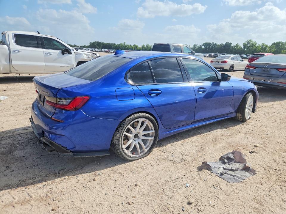 2020 BMW 3er VIN 3MW5U7J07L8B27241 COPART salvage auction — SIDE, Tx - Salvage Vehicle Title, sold $12,800 on 2026-08-25 (photo 3)