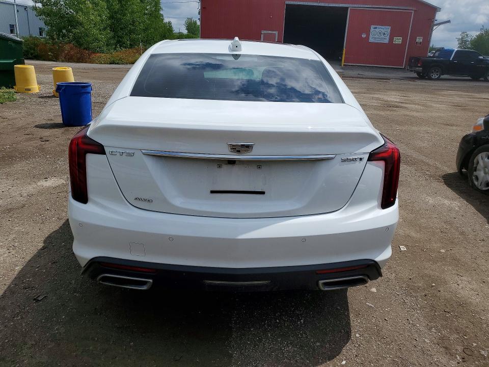 2025 Cadillac Ct5 VIN 1G6DS5RK0S0107729 COPART salvage auction — FRONT END, ON - PERMIT SALVAGE, sold $7,500 on 2026-07-28 (photo 6)