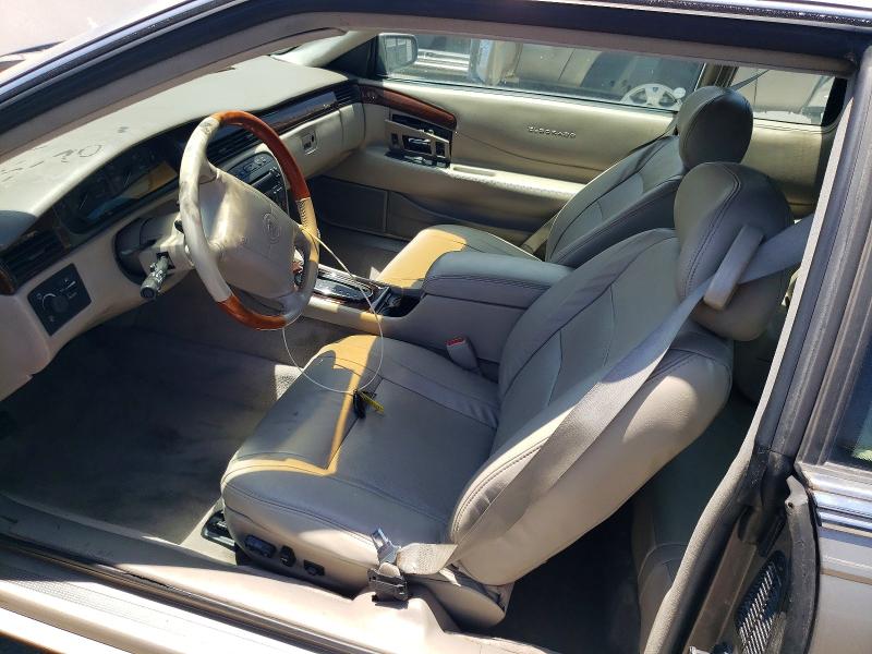 2002 Cadillac Eldorado VIN 1G6ET12942B101292 COPART salvage auction — NORMAL WEAR, CA - SALVAGE ACQUISITION BILLOFSALE, sold $2,950 on 2026-09-02 (photo 7)