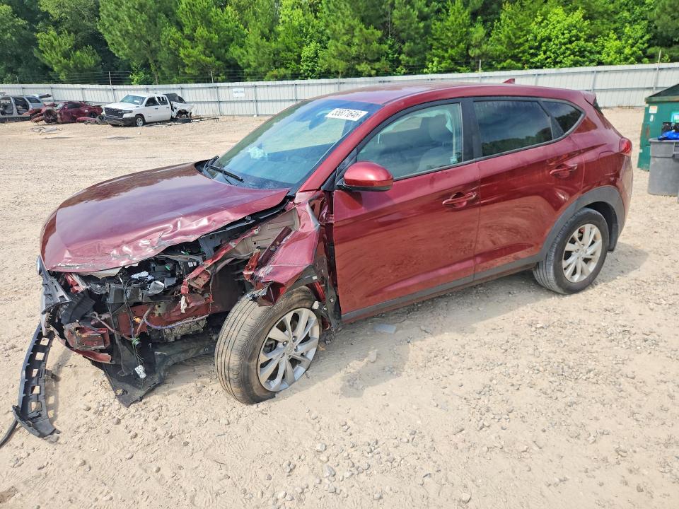 2020 Hyundai Tucson VIN KM8J23A4XLU109382 COPART salvage auction — SIDE, Fl - Certificate Of Destruction, sold $2,000 on 2026-07-31 (photo 1)