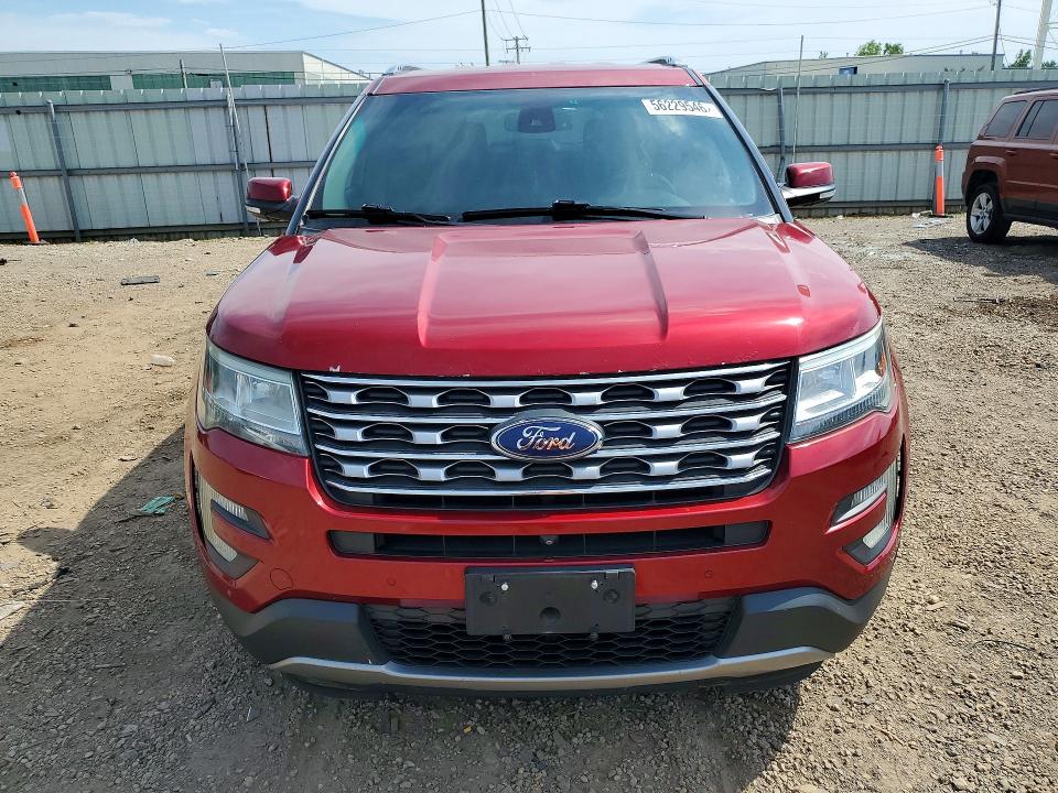 2016 Ford Explorer VIN 1FM5K8FH6GGB84675 COPART salvage auction — REAR END, Il - Salvage Certificate, sold $4,050 on 2026-07-24 (photo 5)