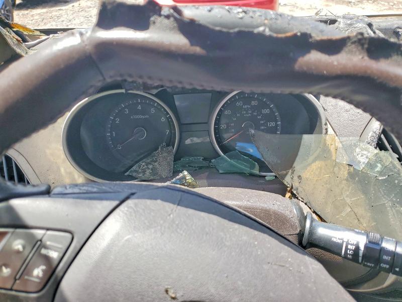 2014 Hyundai Tucson VIN KM8JUCAG7EU832534 COPART salvage auction — BURN, Pa - Certificate Of Salvage, sold $325 on 2026-08-01 (photo 9)