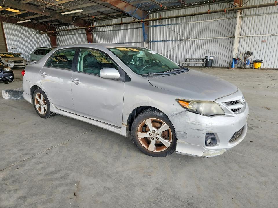 2013 Toyota Corolla VIN 5YFBU4EE9DP112056 COPART salvage auction — VANDALISM, Ca - Salvage Certificate, sold $1,750 on 2026-07-27 (photo 4)