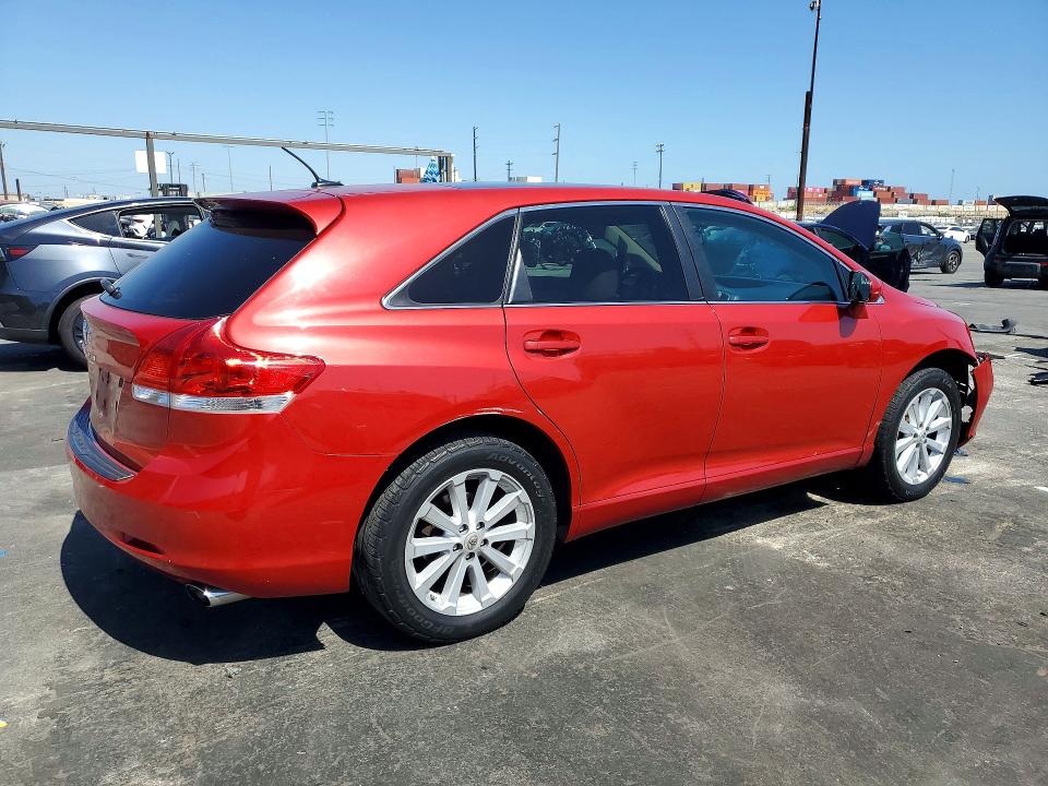2011 Toyota Venza VIN 4T3ZA3BB5BU045227 COPART salvage auction — FRONT END, CA - SALVAGE CERTIFICATE, sold $1,800 on 2026-07-02 (photo 3)