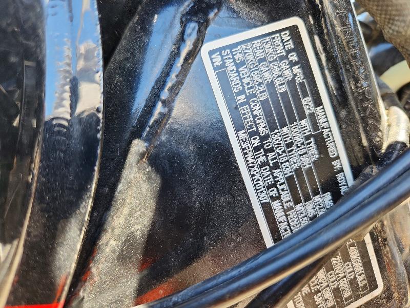 2023 Royal enfield motors Int 650 VIN ME3FPN47XPK701307 COPART salvage auction — ALL OVER, NC - SALVAGE CERTIFICATE OF TITLE, sold $375 on 2026-07-16 (photo 9)