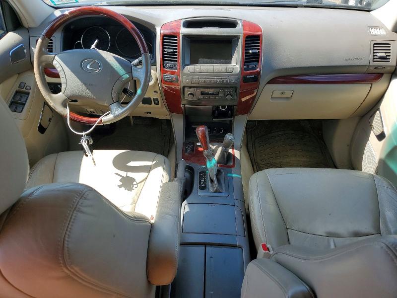2008 Lexus Gx VIN JTJBT20X180167985 COPART salvage auction — NORMAL WEAR, Nj - Certificate Of Title, sold $3,000 on 2026-07-06 (photo 8)