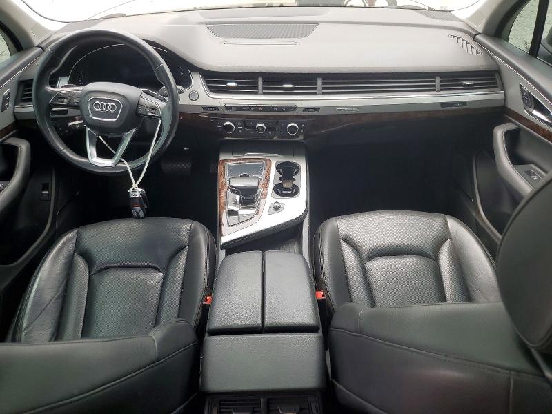 2018 Audi Q7 VIN WA1LHAF75JD009457 COPART salvage auction — FRONT END, Sc - Cert Of Title-Salvage, sold $4,350 on 2026-08-03 (photo 8)