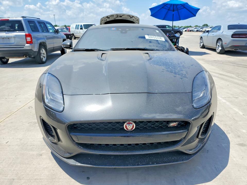 2020 Jaguar F-type VIN SAJDD1GX2LCK63917 COPART salvage auction — SIDE, TX - SALVAGE VEHICLE TITLE, sold $14,800 on 2026-07-06 (photo 5)