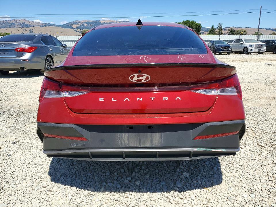 2026 Hyundai Elantra VIN KMHLM4DG8TU099479 COPART salvage auction — UNDERCARRIAGE, Ca - Salvage Certificate, sold $275 on 2026-07-28 (photo 6)