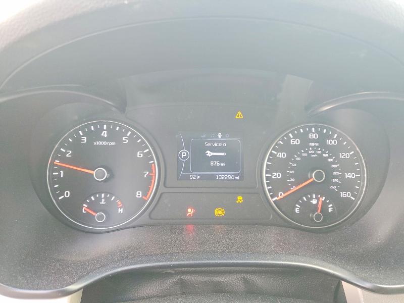 2018 Kia Optima VIN 5XXGT4L37JG209397 COPART salvage auction — FRONT END, Nc - Salvage Certificate Of Title, sold $1,150 on 2026-07-28 (photo 9)