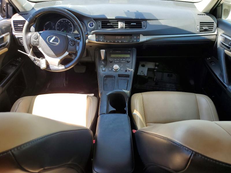 2015 Lexus Ct VIN JTHKD5BH1F2234740 COPART salvage auction — FRONT END, Il - Salvage Certificate, sold $4,400 on 2026-07-24 (photo 8)