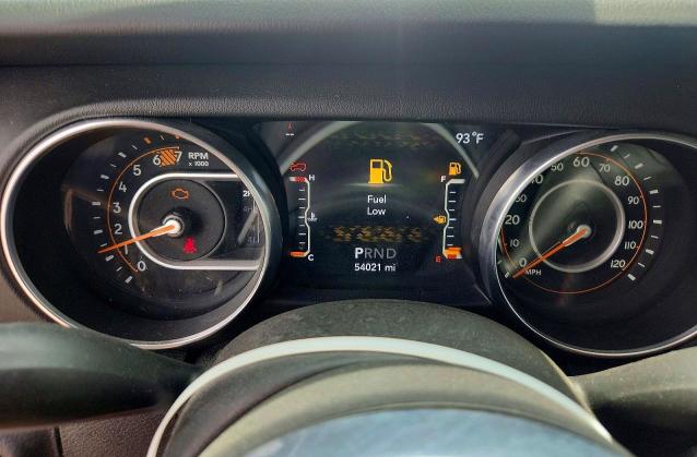 2020 Jeep Wrangler / VIN 1C4HJXENXLW148851 COPART salvage auction — REAR END, Tx - Salvage Vehicle Title, sold $9,400 on 2026-07-30 (photo 9)
