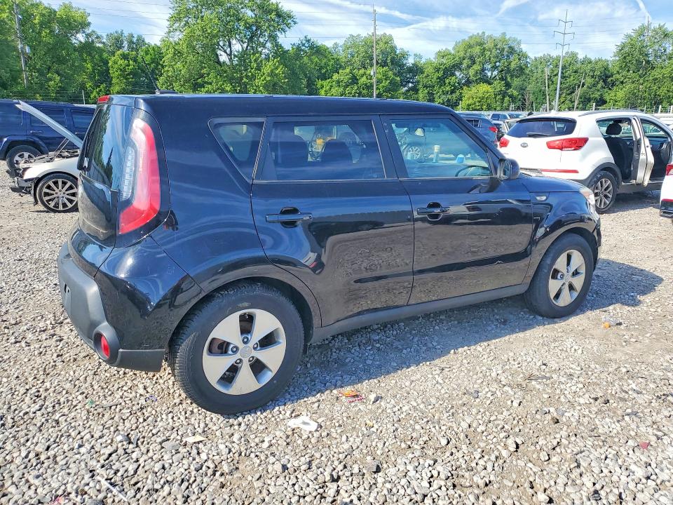 2014 Kia Soul VIN KNDJN2A22E7002199 COPART salvage auction — FRONT END, Oh - Certificate Of Title, sold $600 on 2026-07-15 (photo 3)