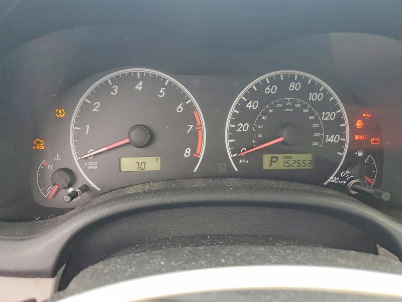 2013 Toyota Corolla VIN 5YFBU4EE6DP217184 COPART salvage auction — FRONT END, Pa - Certificate Of Salvage, sold $2,750 on 2026-07-09 (photo 8)