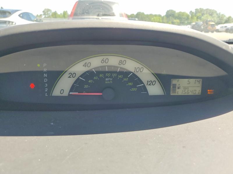 2007 Toyota Yaris VIN JTDBT903771178765 COPART salvage auction — REAR END, Or - Salvage Title Certificate, sold $200 on 2026-07-22 (photo 9)