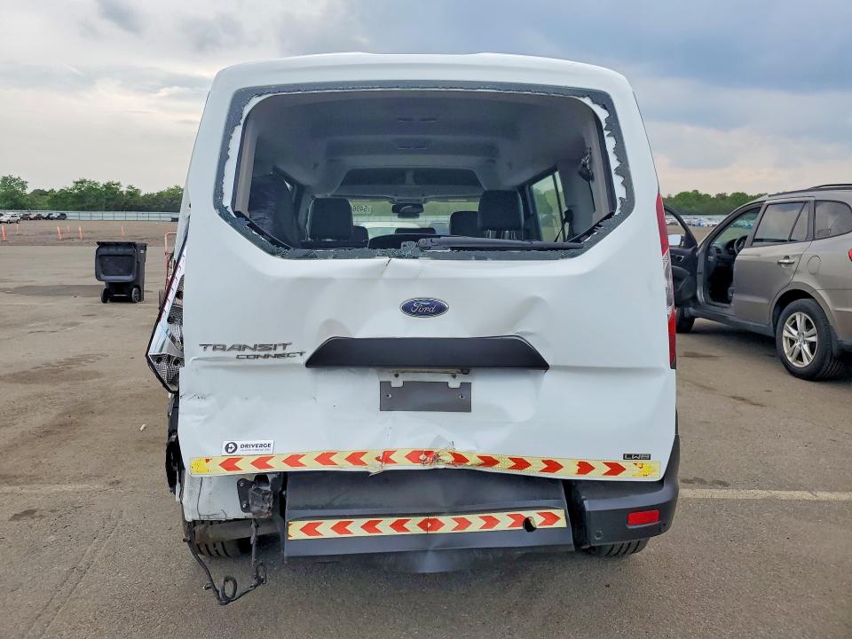 2023 Ford Transit VIN NM0GE9E23P1546422 COPART salvage auction — REAR END, Ny - Mv-907A Salvage Certificate, sold $2,350 on 2026-07-22 (photo 6)