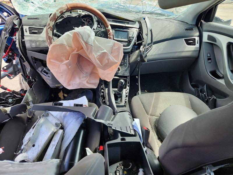2014 Hyundai Elantra VIN KMHDH4AE2EU202362 COPART salvage auction — ALL OVER, Al - Cert Of Title-Salvage Title, sold $250 on 2026-07-20 (photo 8)