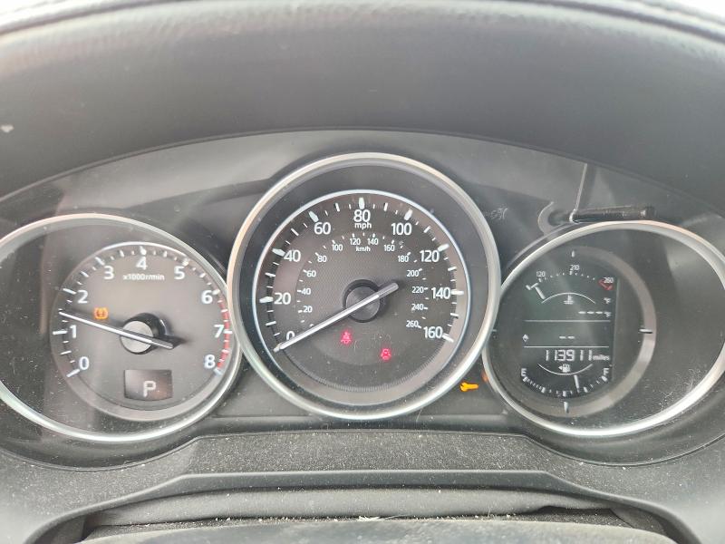 2017 Mazda 6 VIN JM1GL1V55H1115165 COPART salvage auction — FRONT END, Ut - Salvage Certificate, sold $1,800 on 2026-07-31 (photo 9)