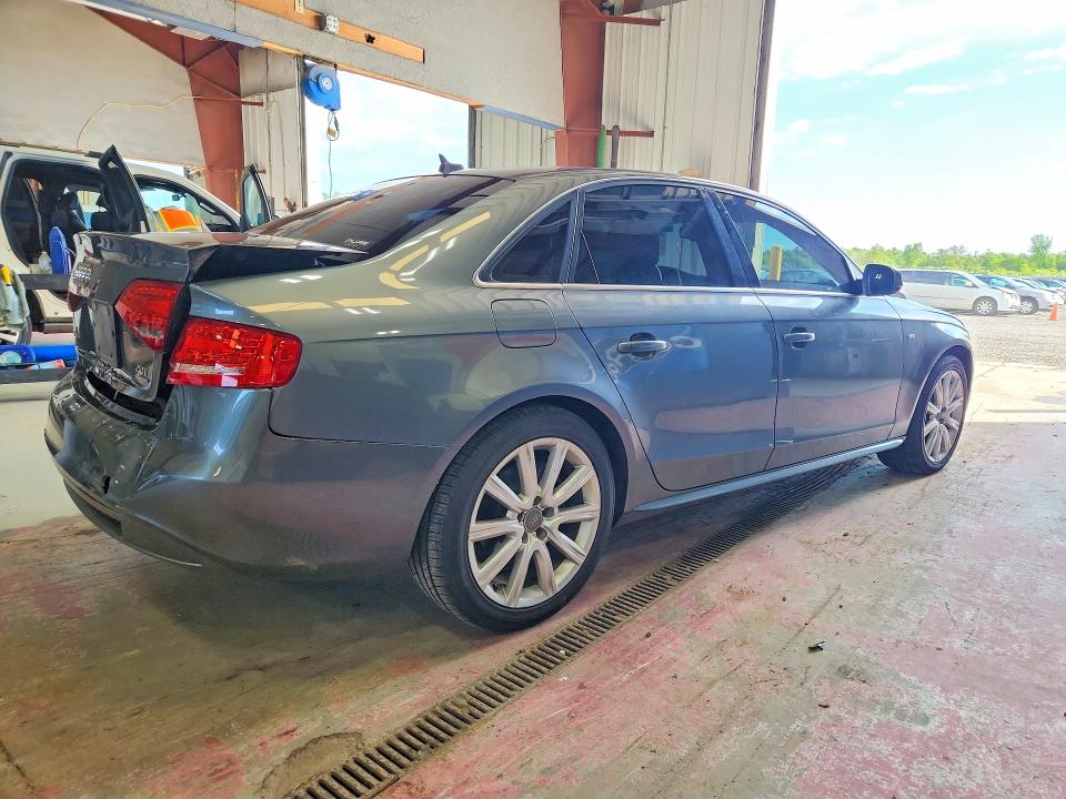 2012 Audi A4 VIN WAUFFAFL8CN014460 COPART salvage auction — REAR END, PA - CERT OF SALV-R=RECONSTRUCTED, sold $175 on 2026-07-27 (photo 3)