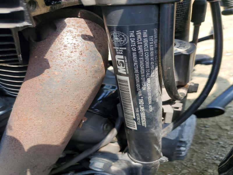 2011 Harley-davidson Flstfb VIN 1HD1JN519BB036307 COPART salvage auction — REAR END, Nj - Cert Of Title-Salvage, sold $1,550 on 2026-07-02 (photo 8)