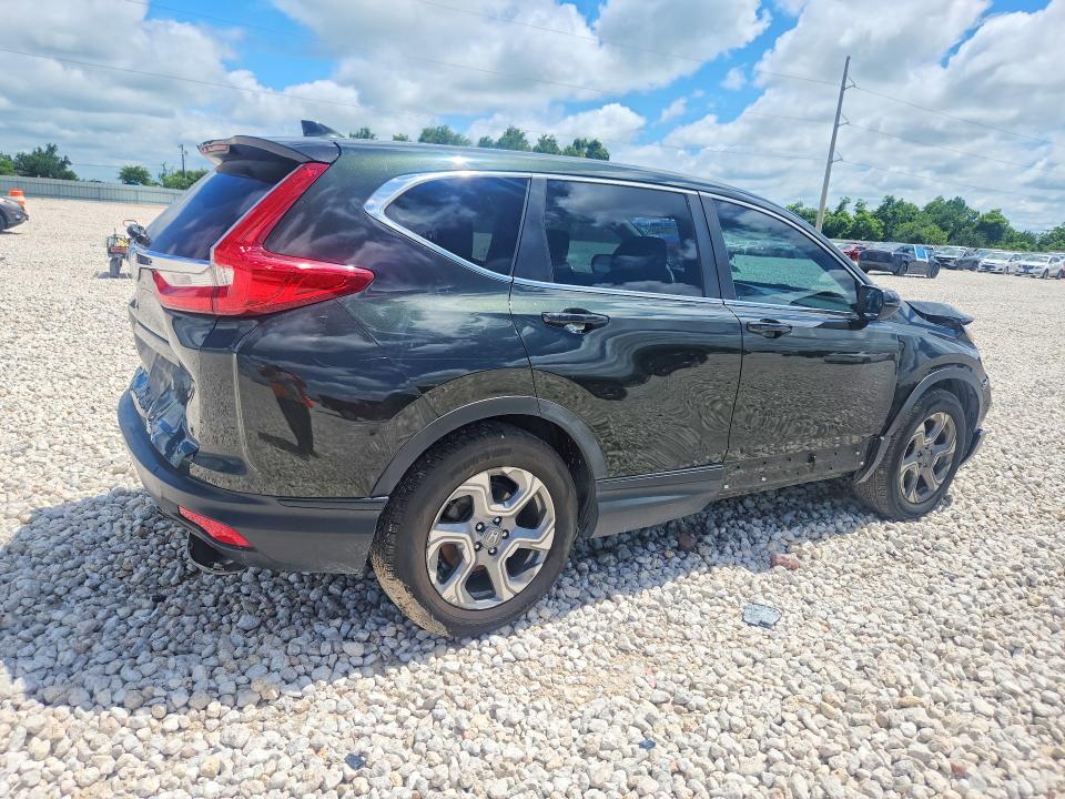 2018 Honda Cr-v VIN 7FARW1H59JE040659 COPART salvage auction — FRONT END, Tx - Salvage Vehicle Title, sold $5,500 on 2026-07-02 (photo 3)