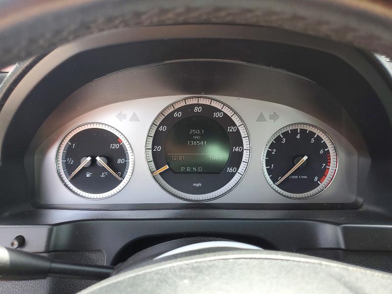 2008 Mercedes-benz C-klasse VIN WDDGF56X88F162956 COPART salvage auction — WATER/FLOOD, Tx - Salvage Title-Flood Damage, sold $150 on 2026-07-24 (photo 9)