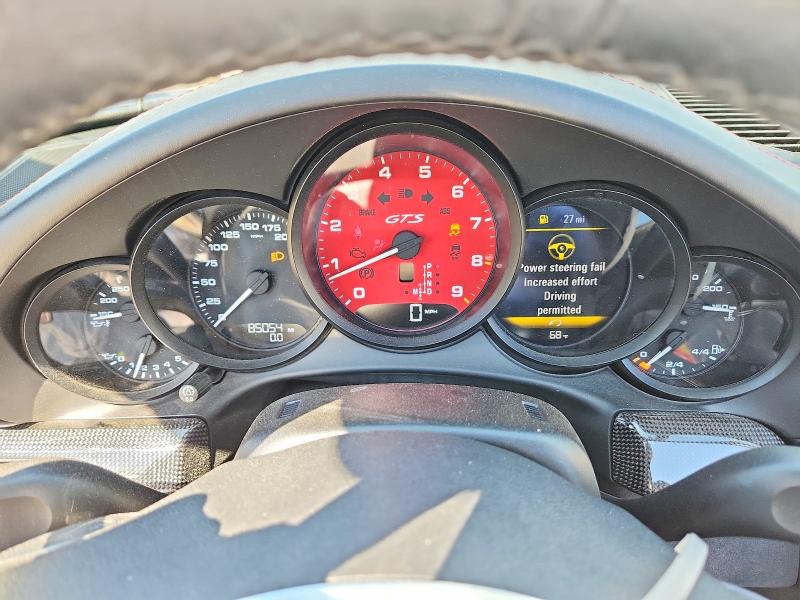 2015 Porsche 911 VIN WP0CB2A92FS154500 COPART salvage auction — FRONT END, Ca - Salvage Certificate, sold $5,700 on 2026-08-18 (photo 9)