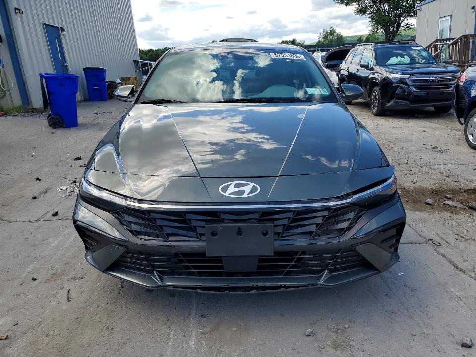 2024 Hyundai Elantra VIN KMHLS4DG0RU698522 COPART salvage auction — REAR END, Pa - Certificate Of Salvage, sold $6,300 on 2026-07-29 (photo 5)