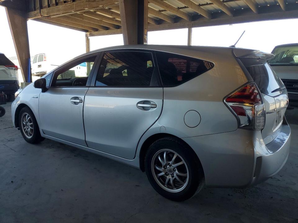 2017 Toyota Prius v VIN JTDZN3EU0HJ070285 COPART salvage auction — SIDE, Ca - Salvage Certificate, sold $2,600 on 2026-07-09 (photo 2)