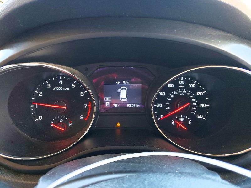 2021 Kia SEDONA VIN KNDMB5C10M6673418 COPART salvage auction — FRONT END, Ca - Salvage Certificate, sold $3,900 on 2026-07-09 (photo 9)