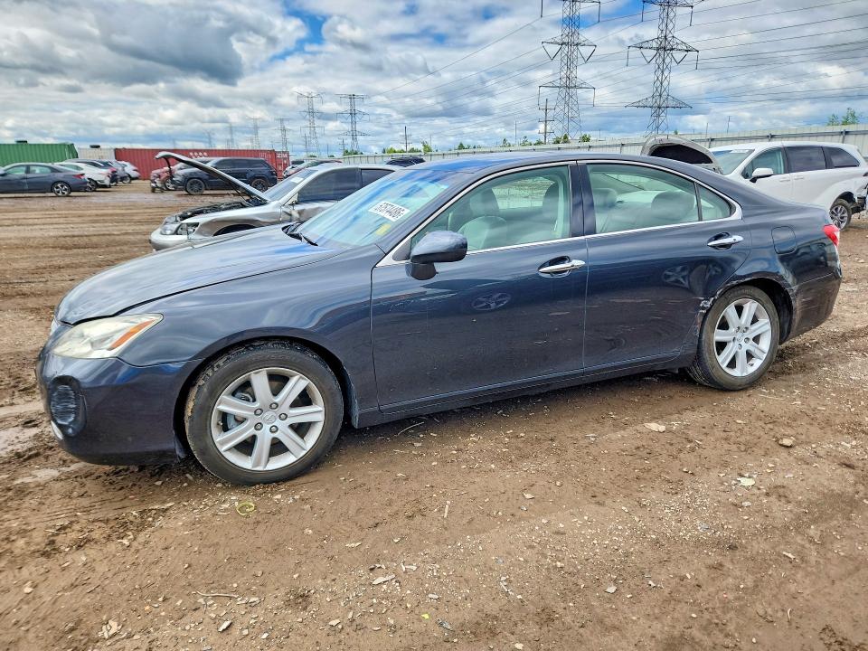 2008 Lexus ES VIN JTHBJ46G382239056 COPART salvage auction — SIDE, Il - Salvage Certificate, sold $2,550 on 2026-07-16 (photo 1)