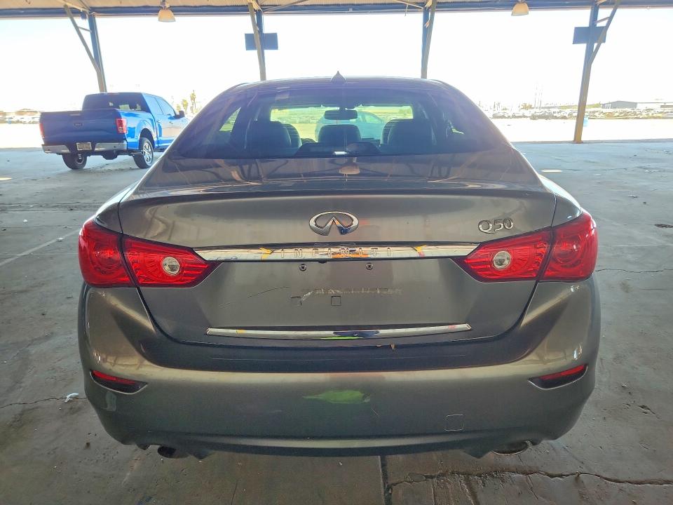 2017 Infiniti Q50 VIN JN1EV7AP0HM743924 COPART salvage auction — FRONT END, Az - Cert Of Title-Restored Salvage, sold $1,900 on 2026-07-06 (photo 6)