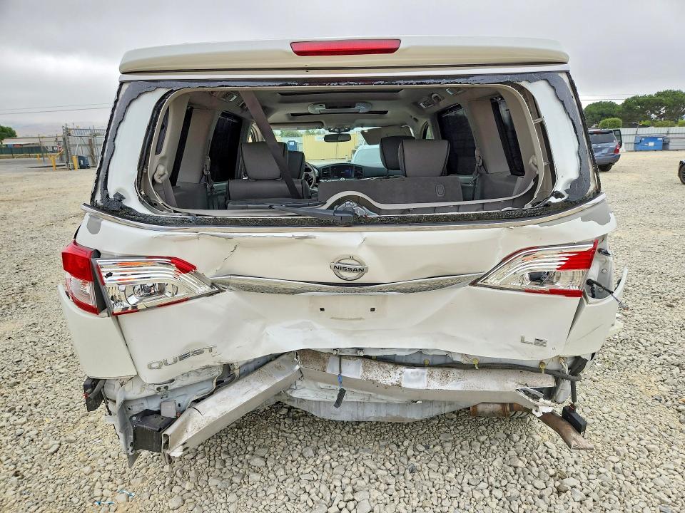 2013 Nissan VIN JN8AE2KP8D9067009 COPART salvage auction — REAR END, CA - SALVAGE CERTIFICATE, sold $575 on 2026-07-07 (photo 6)