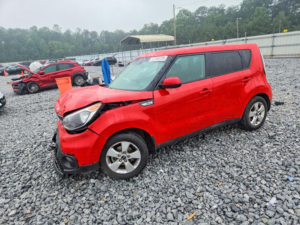 2019 Kia Soul VIN KNDJN2A25K7651698 COPART salvage auction — FRONT END, Ga - Cert Of Title-Salvage, sold $1,900 on 2026-07-30 (photo 1)