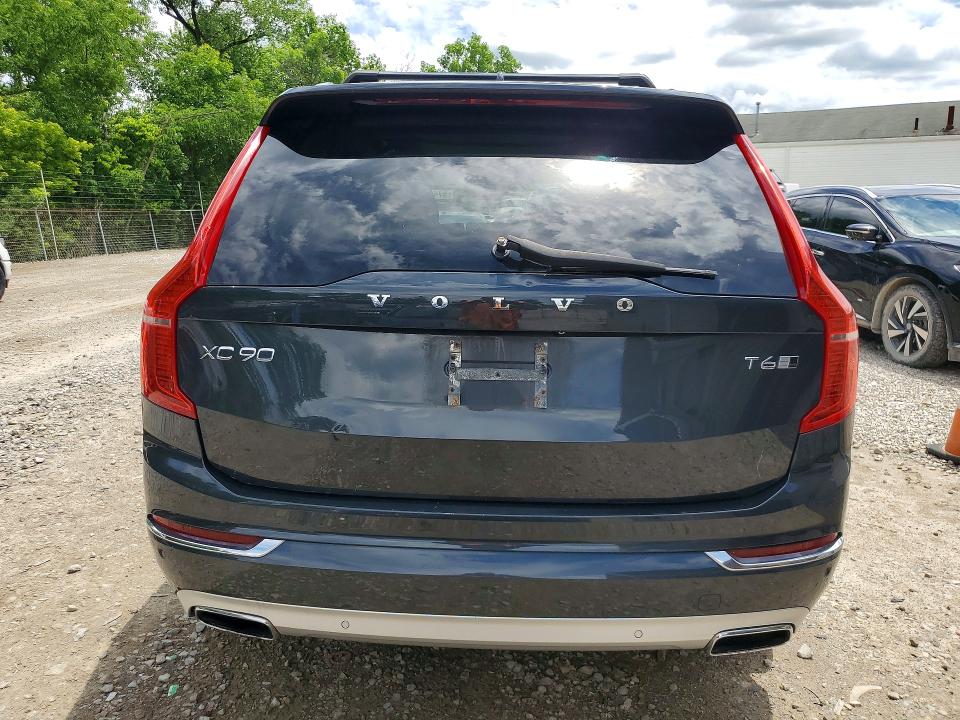 2016 Volvo Xc90 VIN YV4A22PL9G1025989 COPART salvage auction — HAIL, Oh - Cert Of Title-Salvage, sold $1,600 on 2026-07-15 (photo 6)