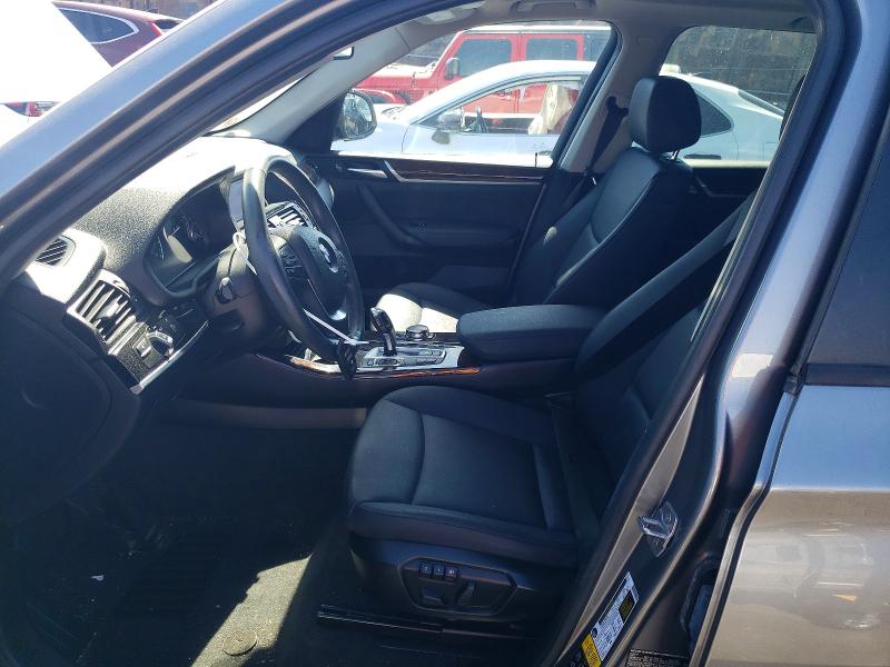 2016 BMW VIN 5UXWX9C54G0D68694 COPART salvage auction — FRONT END, Ca - Salvage Certificate, sold $4,100 on 2026-07-06 (photo 7)