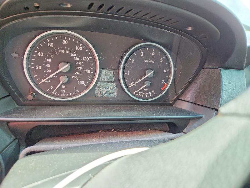 2008 BMW 5 series VIN WBANU53588CT10645 COPART salvage auction — FRONT END, La - Cert Of Title-Salvage, sold $10 on 2026-07-09 (photo 9)