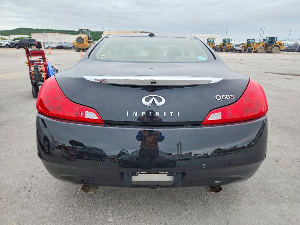 2014 Infiniti Q60 VIN JN1CV6EK5EM112677 COPART salvage auction — WATER/FLOOD, Ok - Cert Of Title-Salvage Flood, sold $2,050 on 2026-07-02 (photo 6)