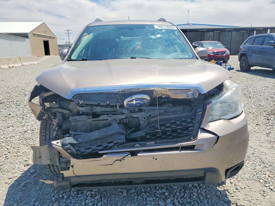 2014 Subaru Forester VIN JF2SJAEC7EH456960 COPART salvage auction — FRONT END, Co - Public - Salvage Title, sold $1,200 on 2026-07-09 (photo 5)