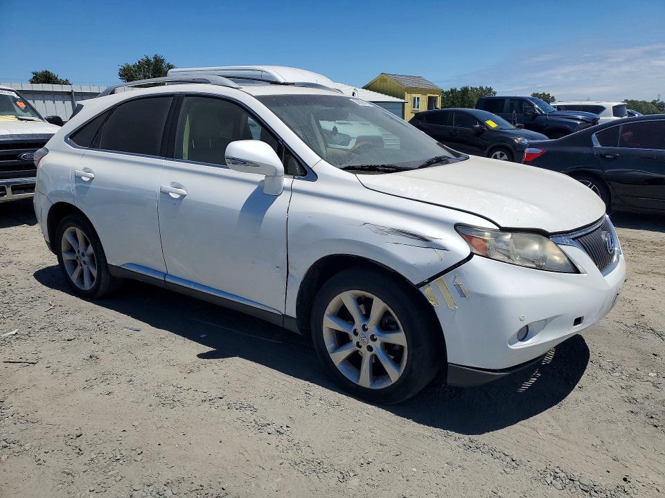 2010 Lexus Rx 350 VIN JTJBK1BA4A2417994 COPART salvage auction — VANDALISM, CA - SALVAGE CERTIFICATE, sold $3,200 on 2026-07-14 (photo 4)