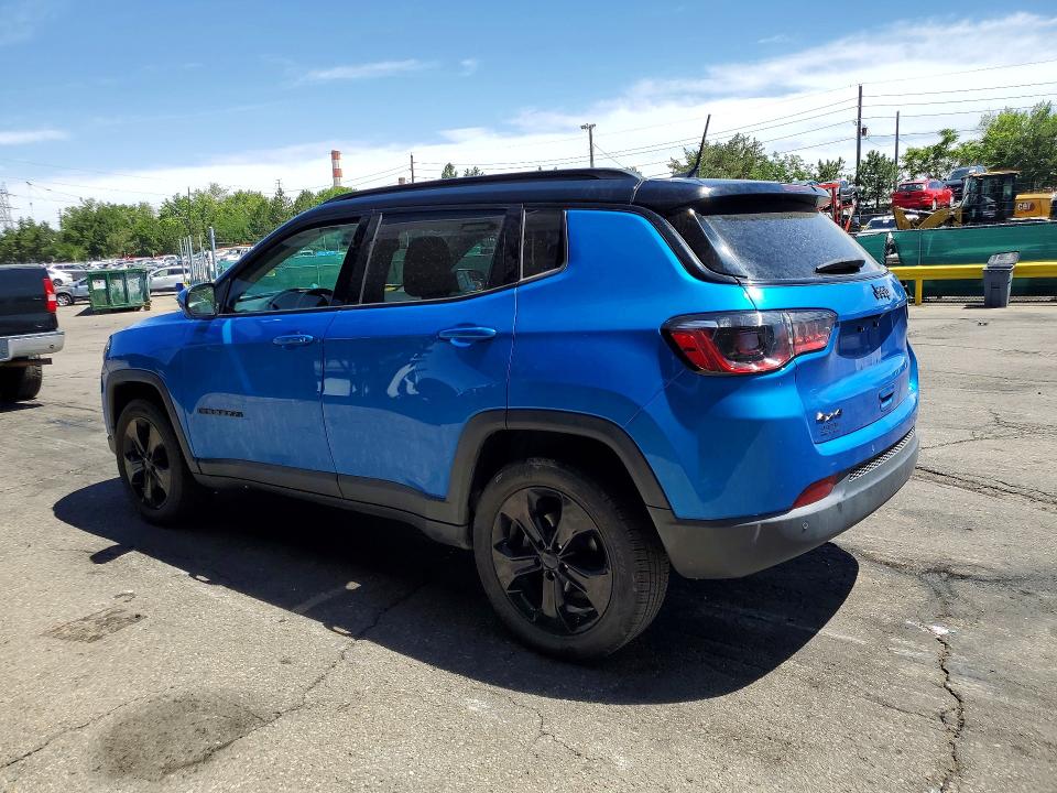 2021 Jeep Compass VIN 3C4NJDBB3MT512661 COPART salvage auction — HAIL, Co - Certificate Of Title, sold $8,800 on 2026-08-25 (photo 2)