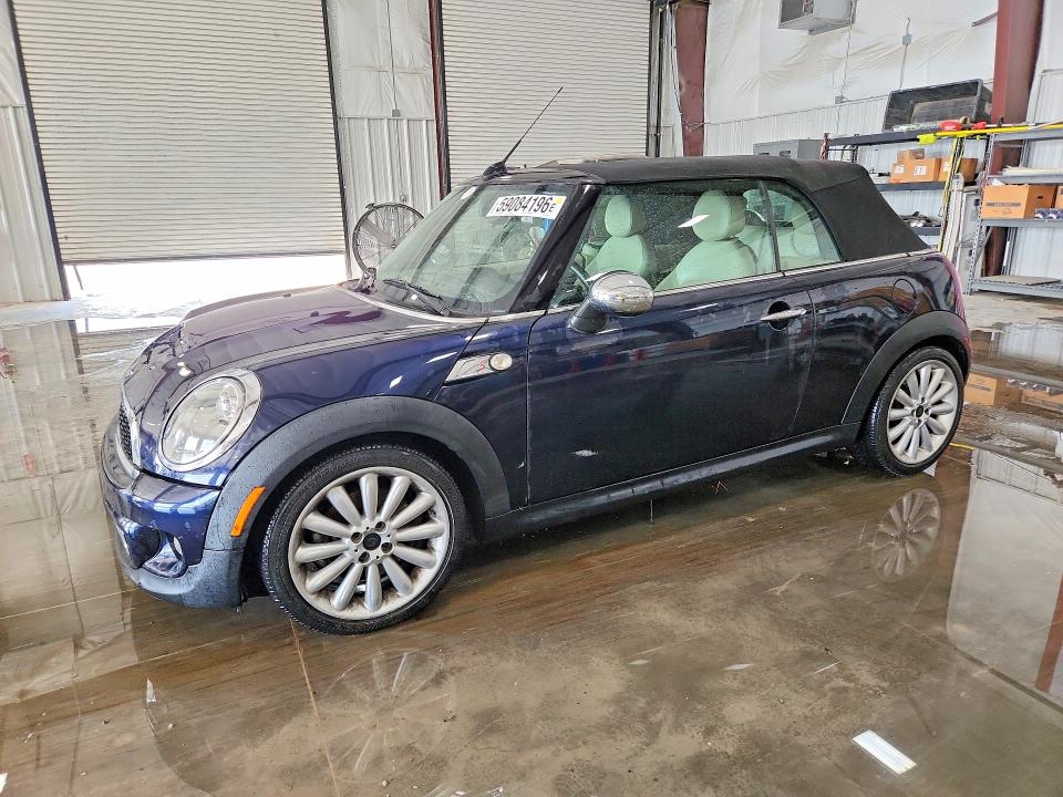 2013 Mini Cooper VIN WMWZP3C52DT550507 COPART salvage auction — FRONT END, Il - Salvage Certificate, sold $1,250 on 2026-08-05 (photo 1)