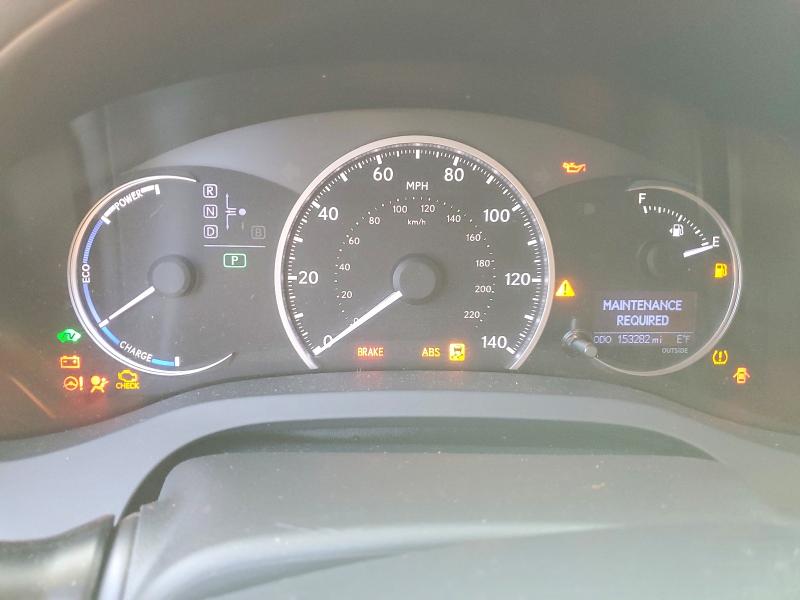 2013 Lexus Ct VIN JTHKD5BH4D2163837 COPART salvage auction — MINOR DENT/SCRATCHES, Nc - Dealer Only Clean Title (P), sold $4,200 on 2026-07-21 (photo 9)
