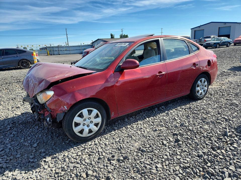 2008 Hyundai Elantra VIN KMHDU46D48U435482 COPART salvage auction — FRONT END, Wa - Bill Of Sale, sold $35 on 2026-07-08 (photo 1)