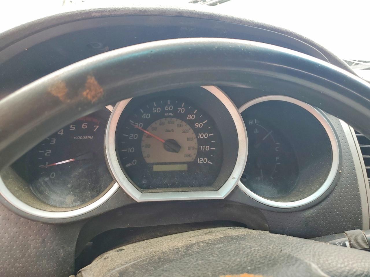 2010 Toyota Tacoma VIN 5TELU4ENXAZ707055 COPART salvage auction — Rollover, AL - CERT OF TITLE-SALVAGE TITLE, sold $2,300 on 2026-07-09 (photo 9)