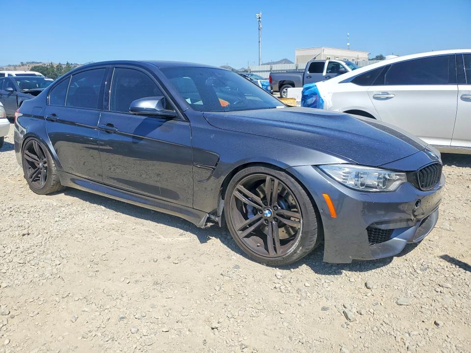 2015 BMW M3 VIN WBS3C9C53FP804396 COPART salvage auction — UNDERCARRIAGE, CA - SALVAGE CERTIFICATE, sold $19,800 on 2026-07-14 (photo 4)
