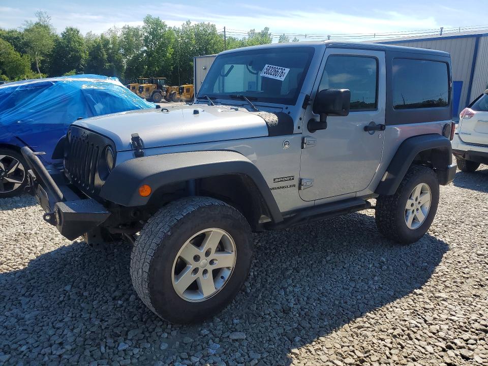 2015 Jeep VIN 1C4AJWAG6FL608418 COPART salvage auction — NORMAL WEAR, Ma - Certificate Of Title, sold $1,200 on 2026-09-02 (photo 1)